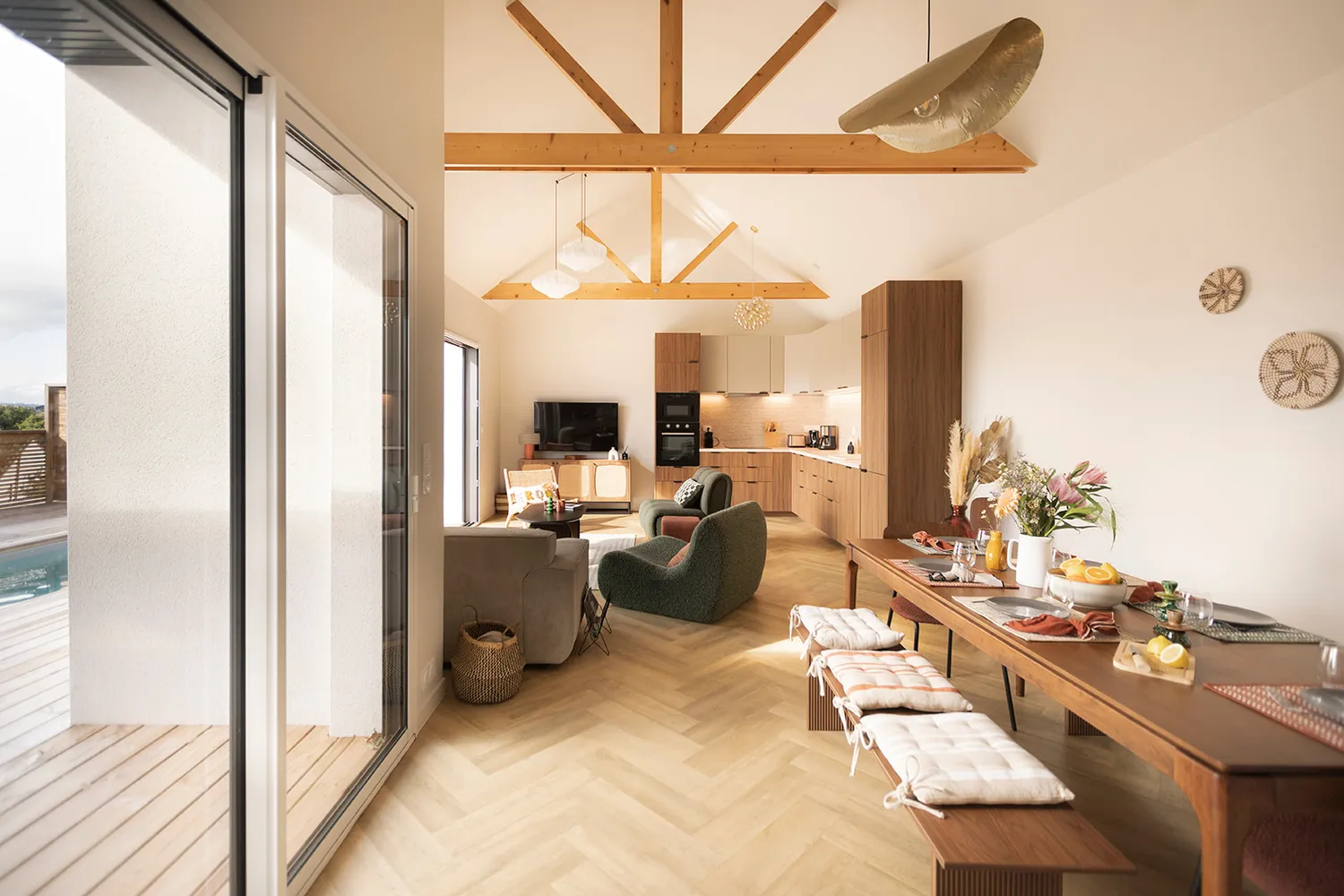 Décoration d’intérieur élégante et minimaliste