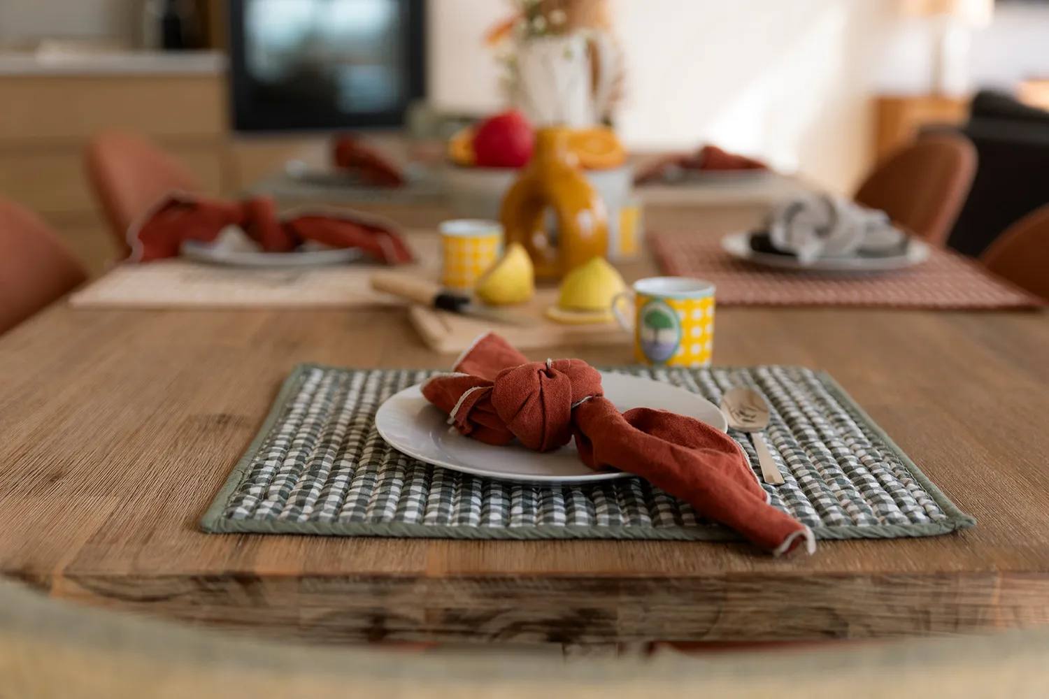 Ambiance design aux nuances naturelles