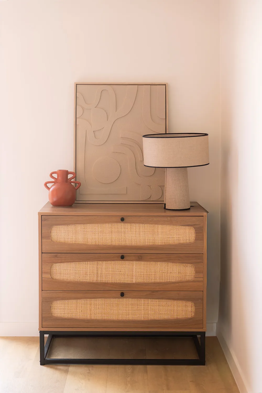 Harmonie des matières et des couleurs dans la déco